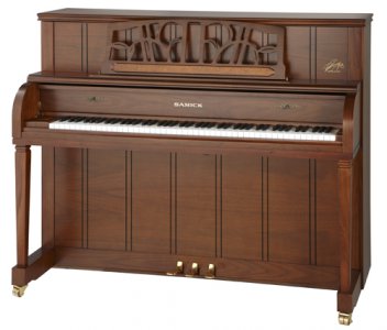 韩国三益钢琴SK1004CR价位_Samick立式